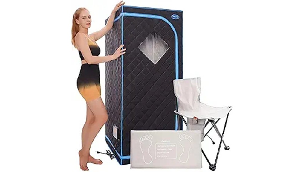 one person infrared home sauna