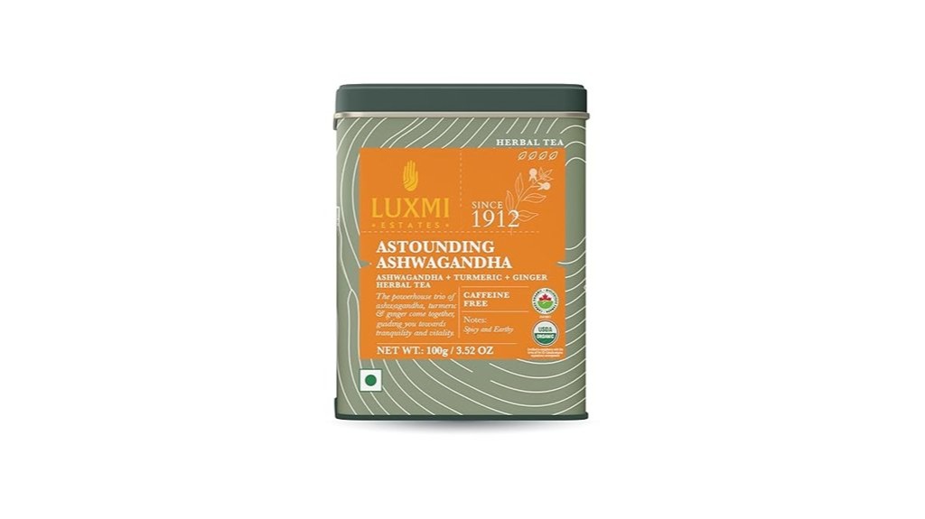 organic ashwagandha tea estates