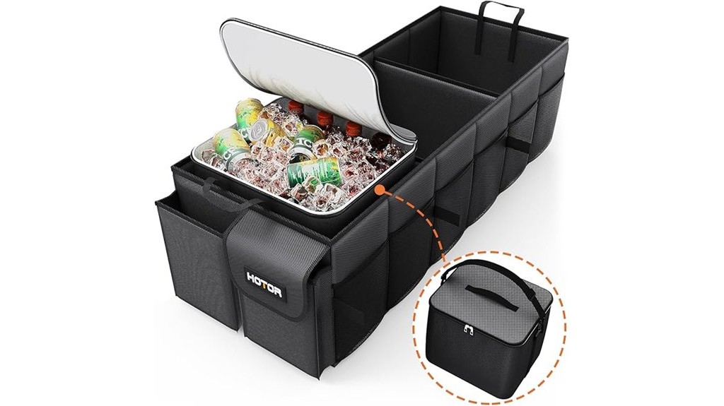 organized vehicle trunk storage solution
