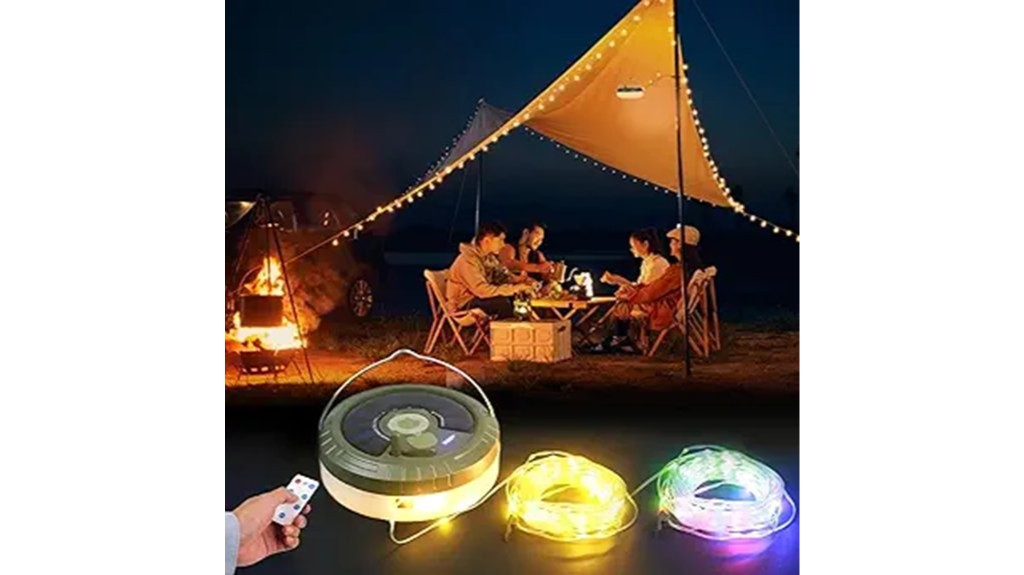 outdoor camping string lights