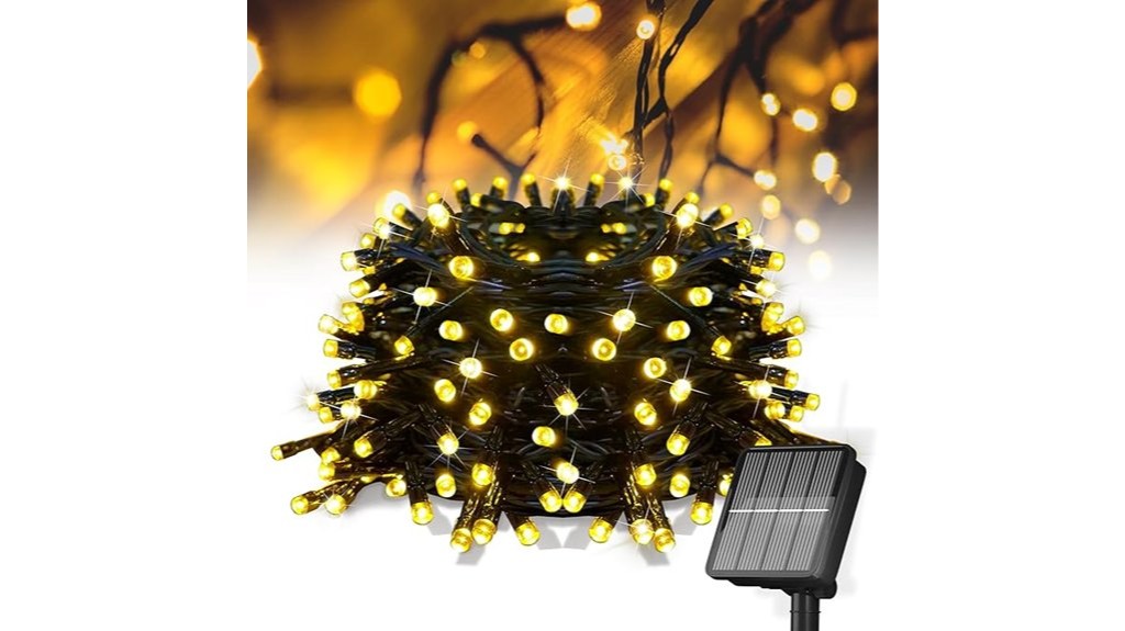 outdoor decor solar string lights