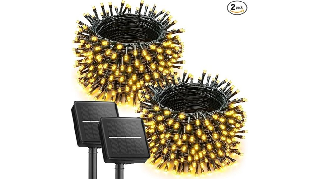 outdoor decorative solar string lights