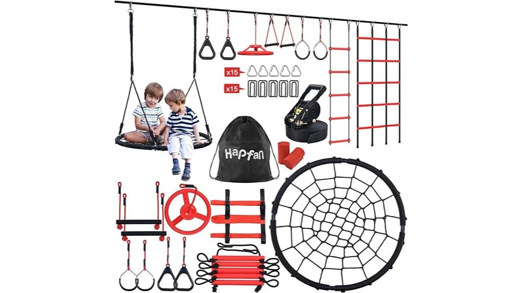 outdoor obstacle course for children