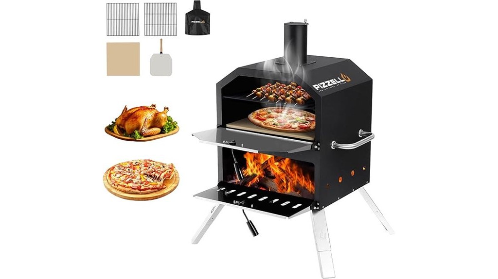outdoor pizza oven for sixteen