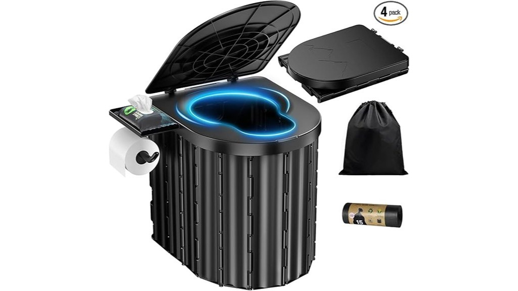 outdoor portable toilet convenience