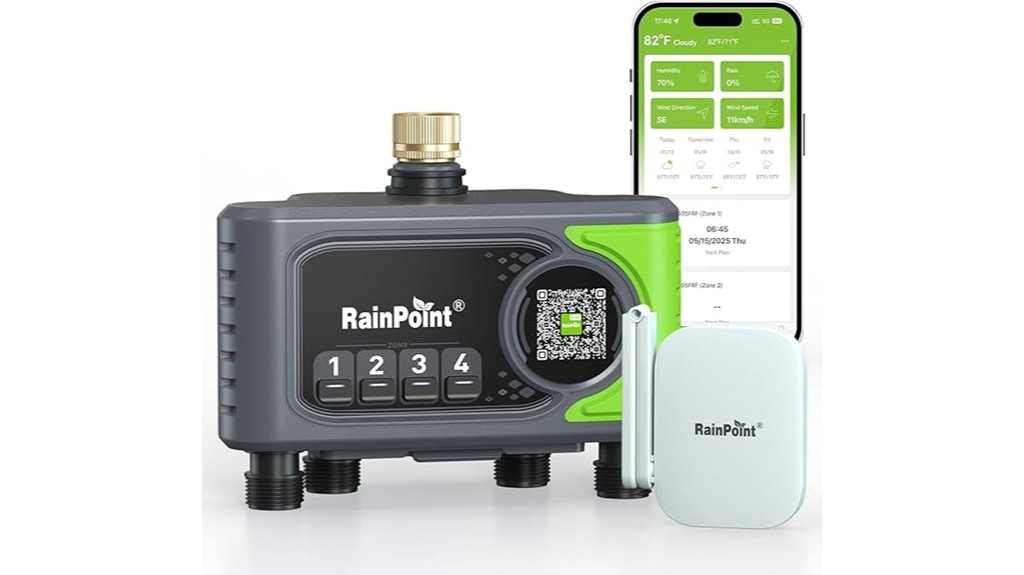 outdoor smart wifi sprinkler timer