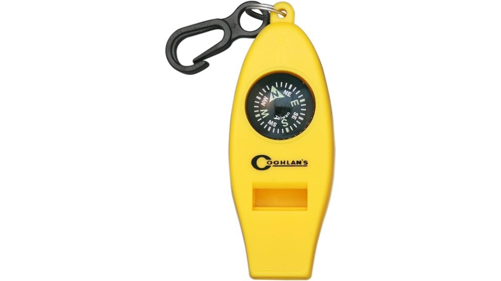 outdoor survival signaling device whistle