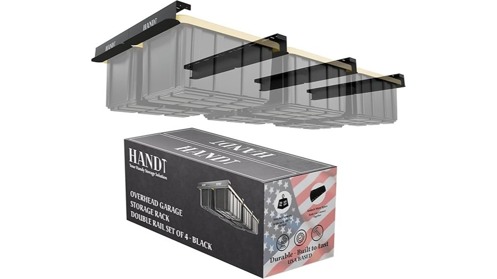 overhead garage storage connectable heavy duty