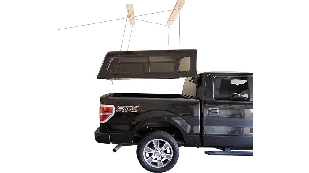 overhead garage storage hoist system