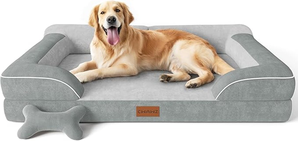 oversized cooling gel memory foam