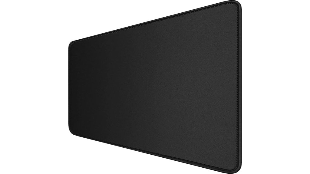 oversized ergonomic computer mouse pad