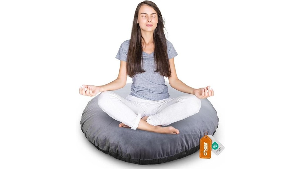 oversized meditation cushion floor pillow