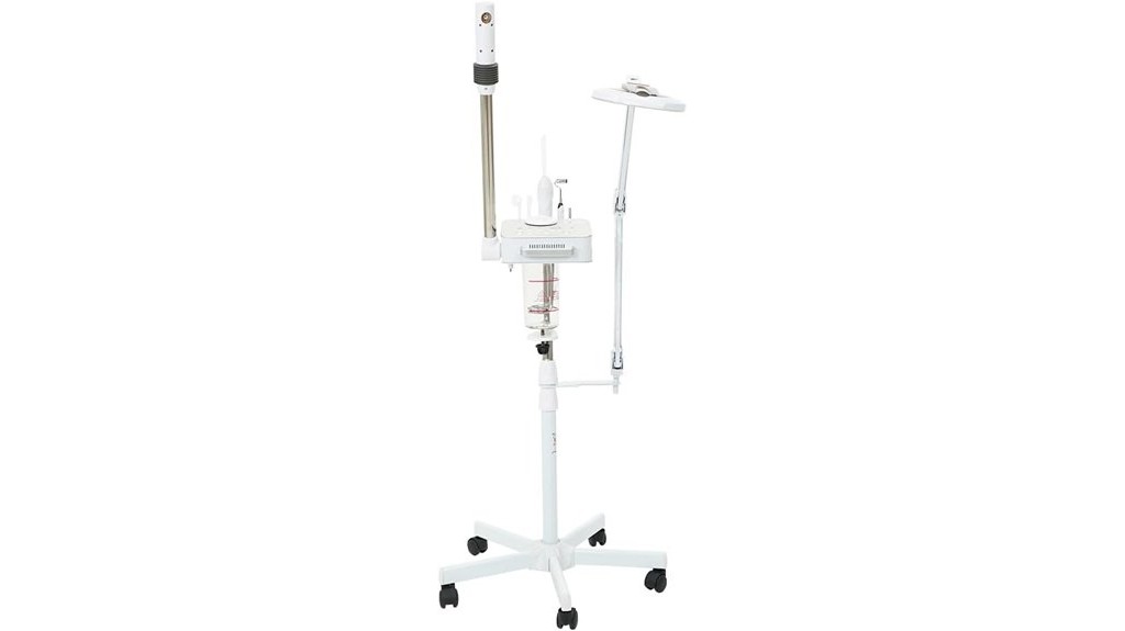 ozone powered facial steaming device