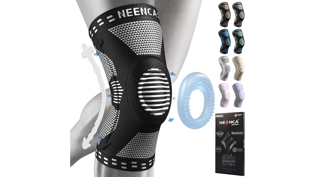 pain relieving knee brace support