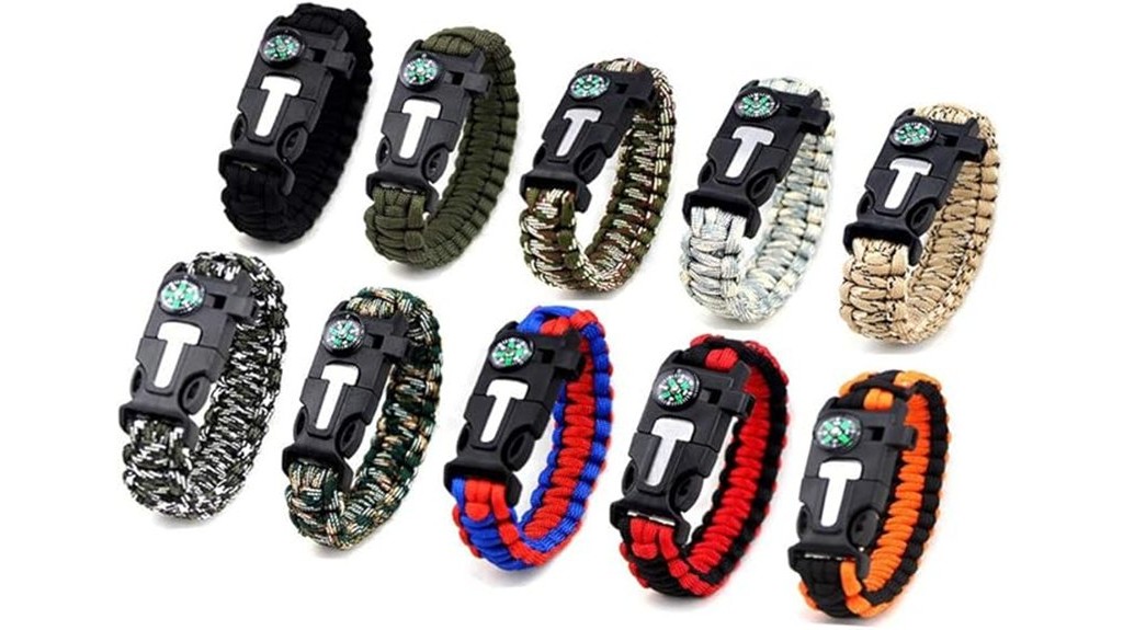 paracord survival bracelets in bulk