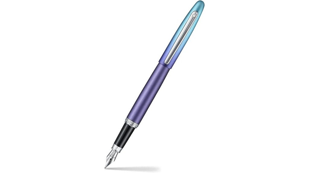 pearlised gradient fountain pen