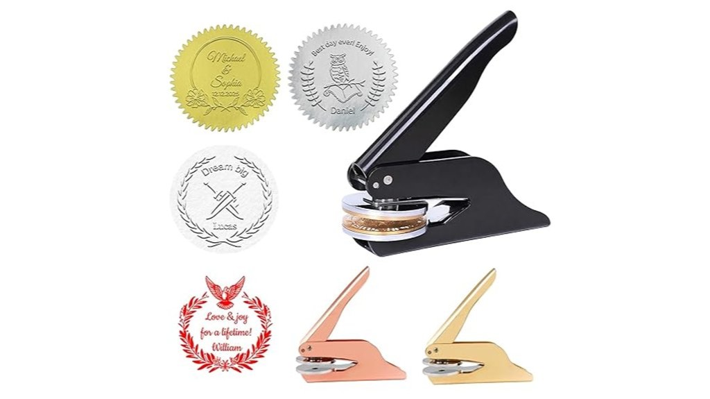 personalized embossing machine for books