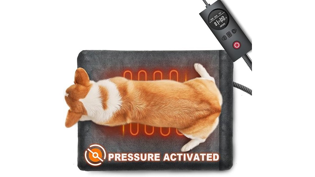 pet warming pressure activated