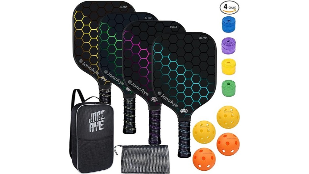 pickleball paddles set by brand
