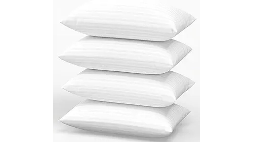 pillows for standard sleeping set