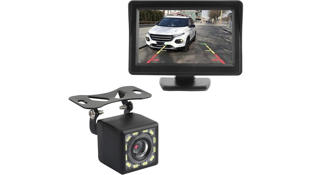 plug and play backup camera with monitor