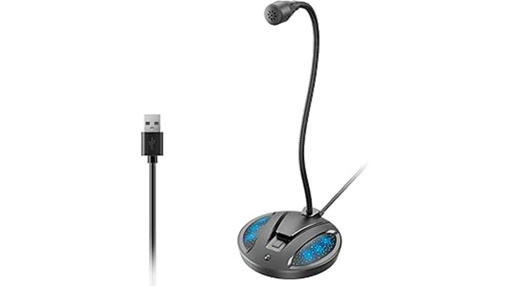 plug and play usb microphone for podcasts