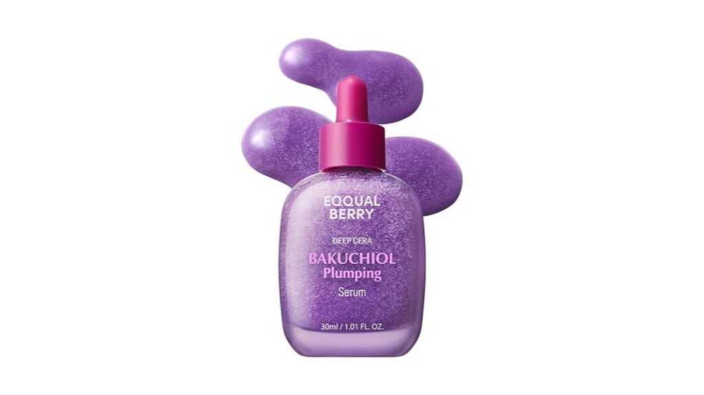 plumping facial serum with bakuchiol