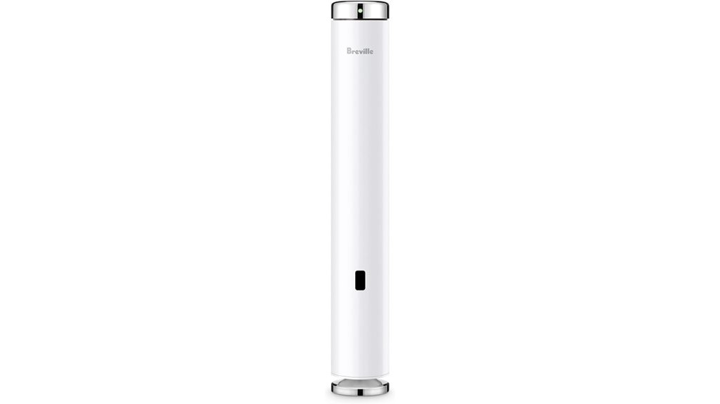 polished stainless steel sous vide machine