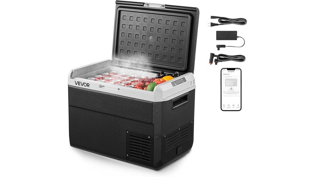 portable 12 volt car refrigerator capacity