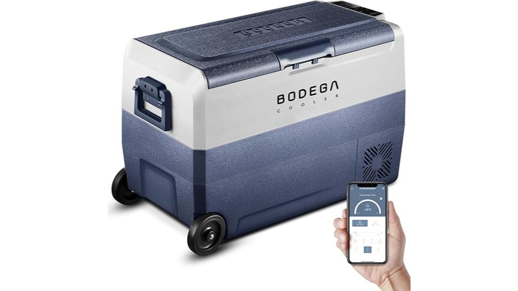 portable 12v refrigerator 53 quart capacity