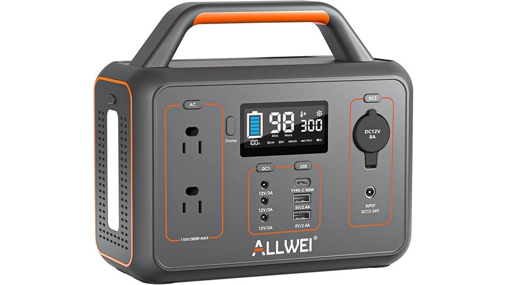 portable 300w 280wh power station