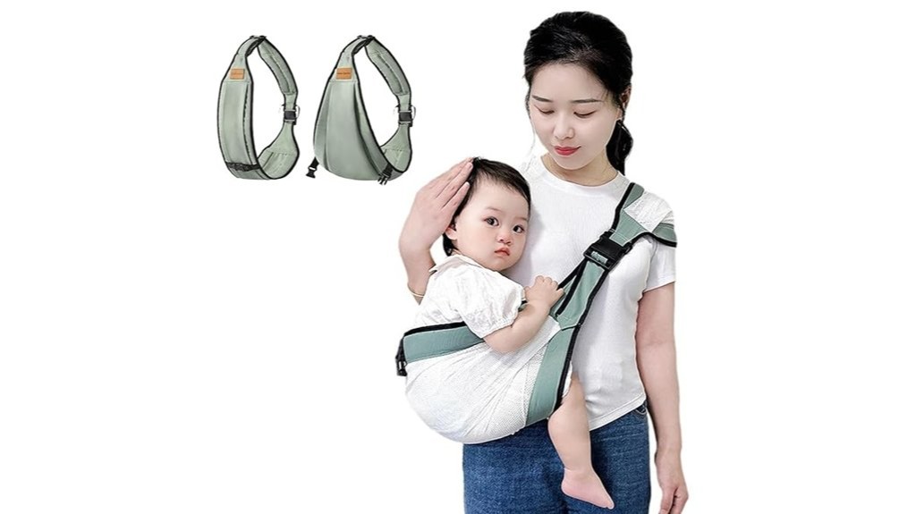 portable adjustable baby sling carrier