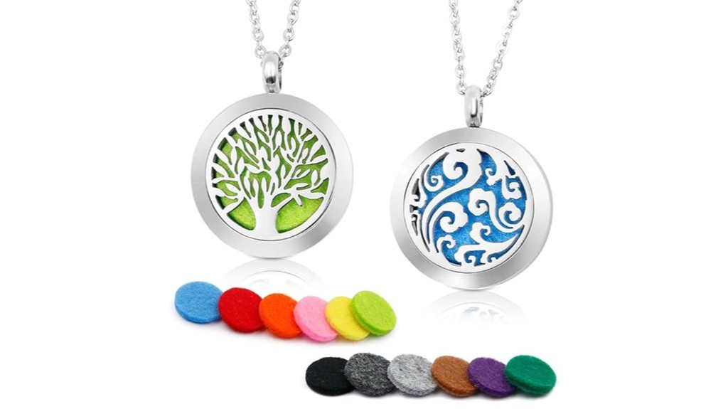 portable aroma diffuser necklace