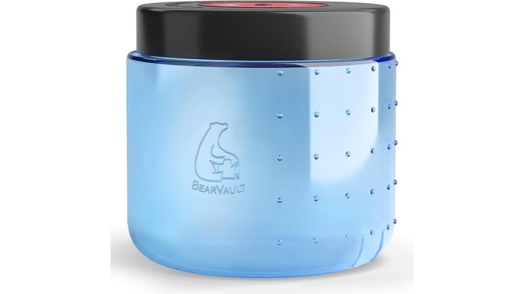 portable bear resistant food storage container