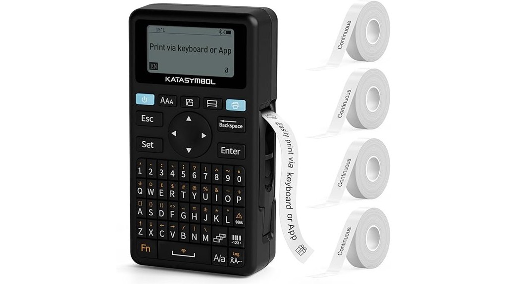 portable bluetooth label maker