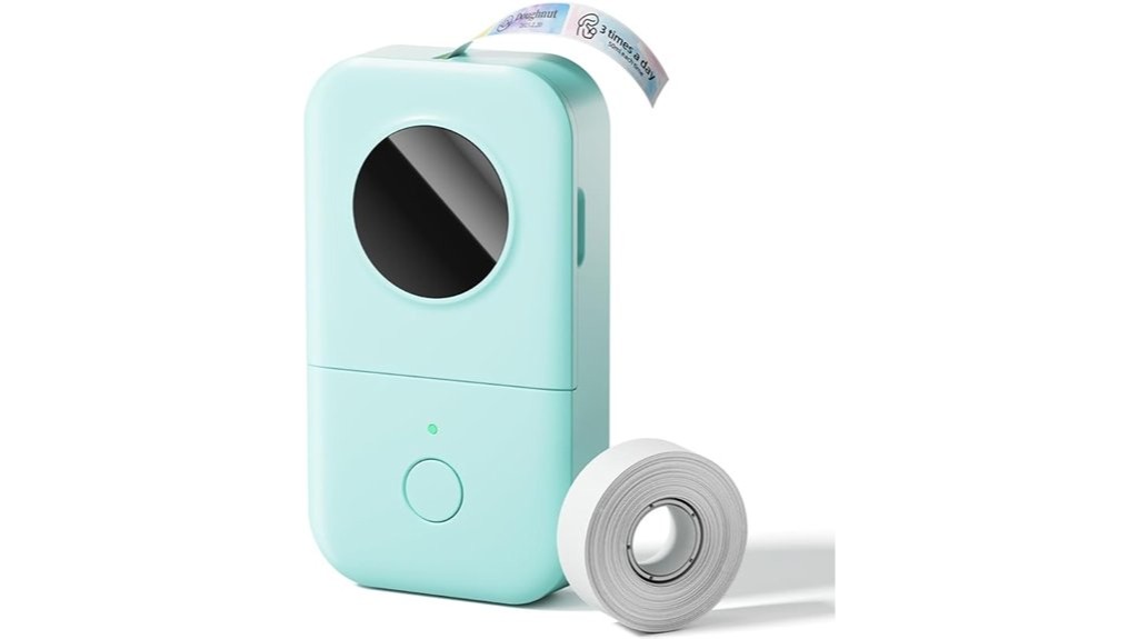 portable bluetooth label maker printer