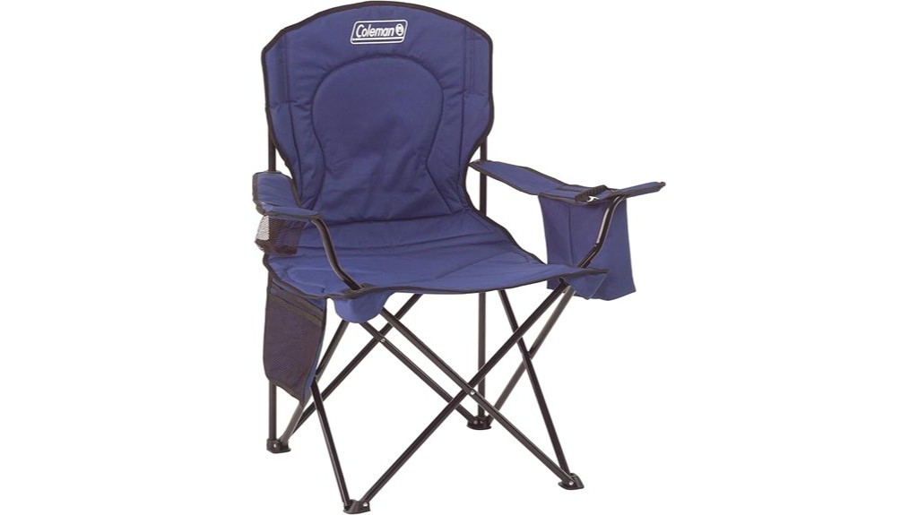 portable camping chair with cooler