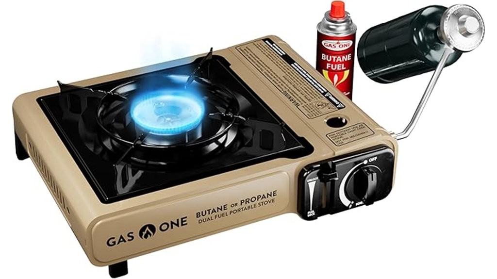 portable camping gas stove