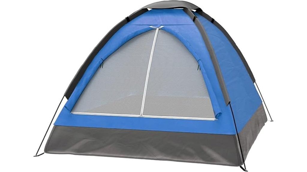 portable camping shelter for two