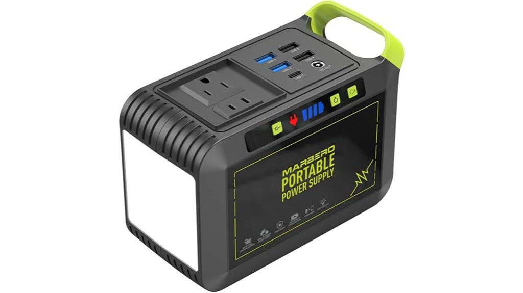 portable camping solar generator