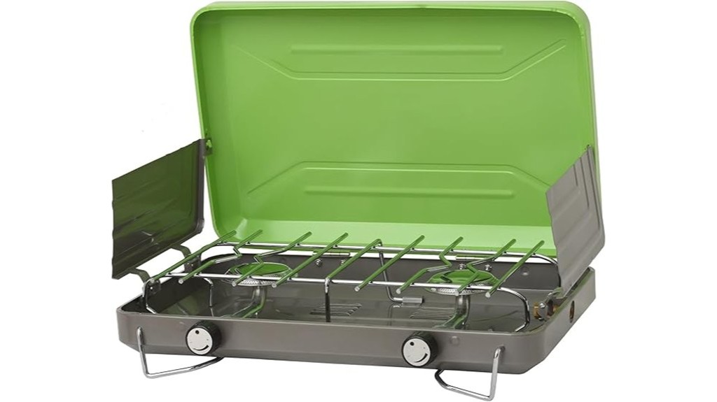 portable camping stove with grill