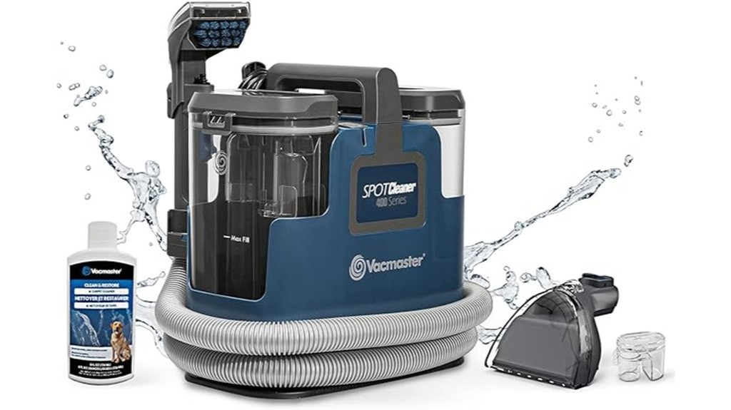 portable carpet and upholstery spot cleaner