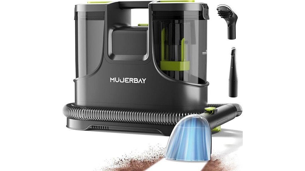 portable carpet cleaning convenience