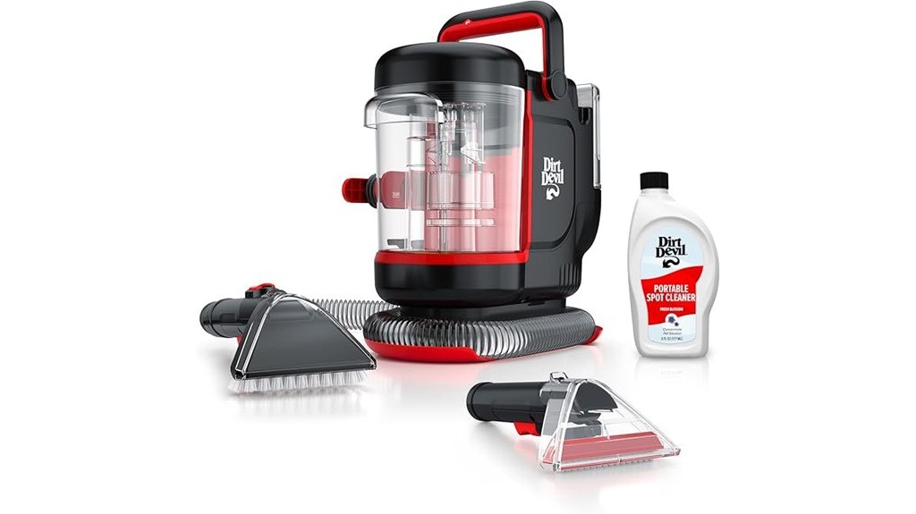 portable carpet upholstery spot cleaner