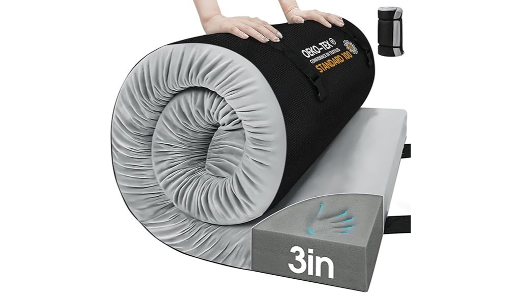 portable comfortable camping mattress pad