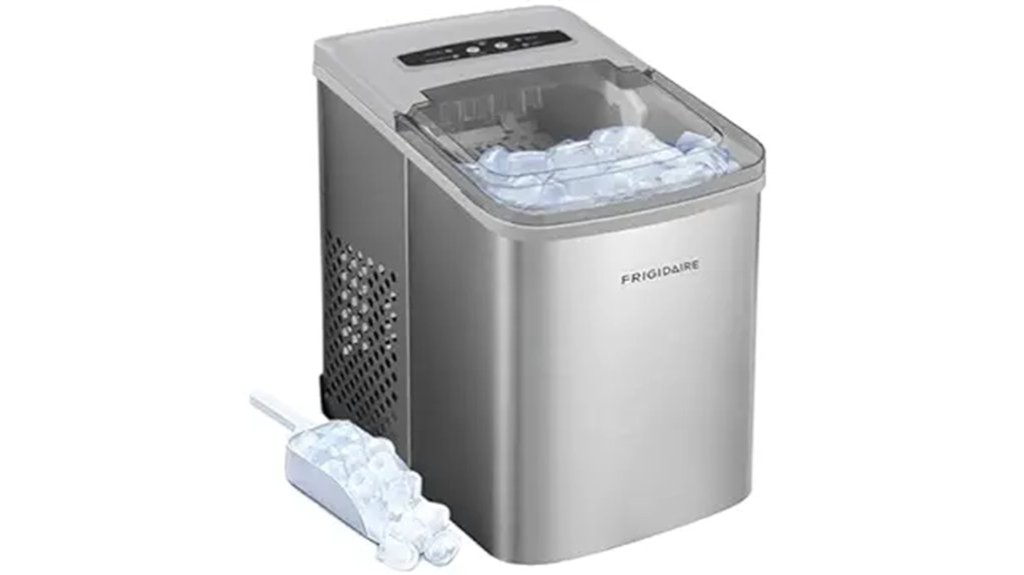 portable compact ice maker 26 lbs day