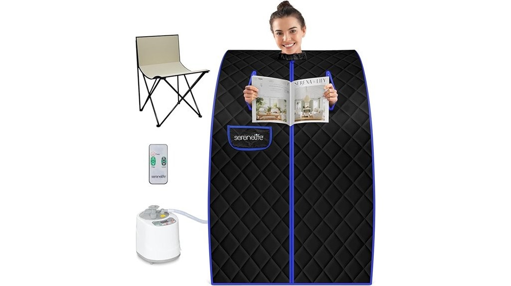 portable compact sauna steamer