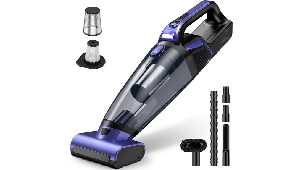 portable cordless pet hair vacuum