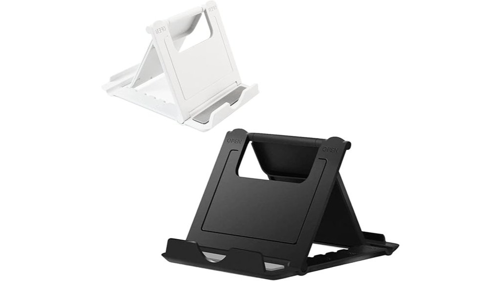 portable desk cell phone holder