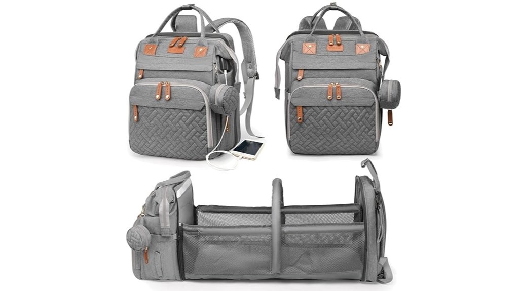 portable diaper changing station bags